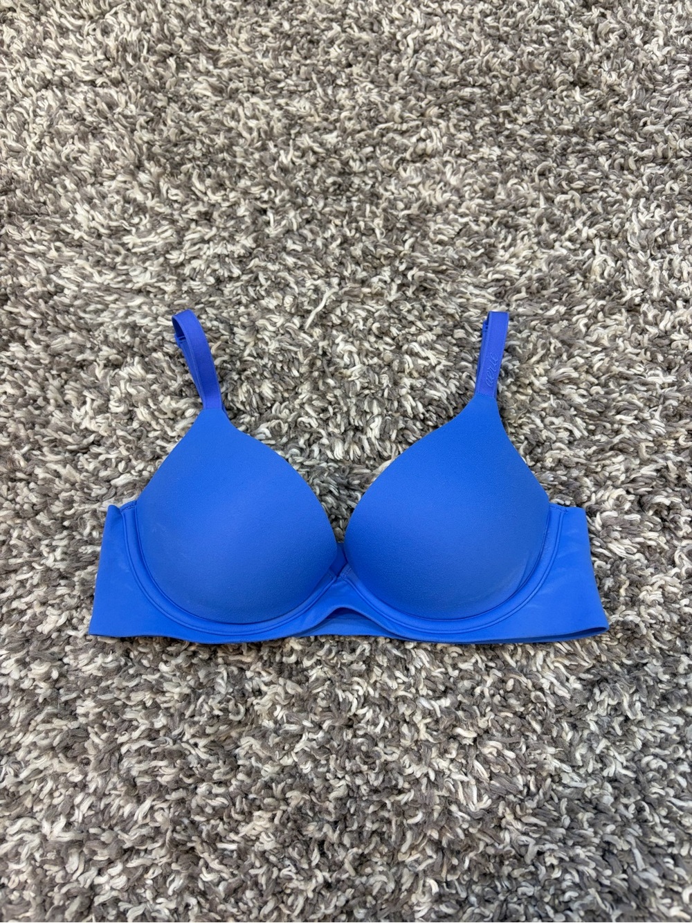 aerie Cobalt Blue Seamless Smoothez Push-up Bra